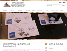 Tablet Screenshot of pfadfinder-briefmarken.ch